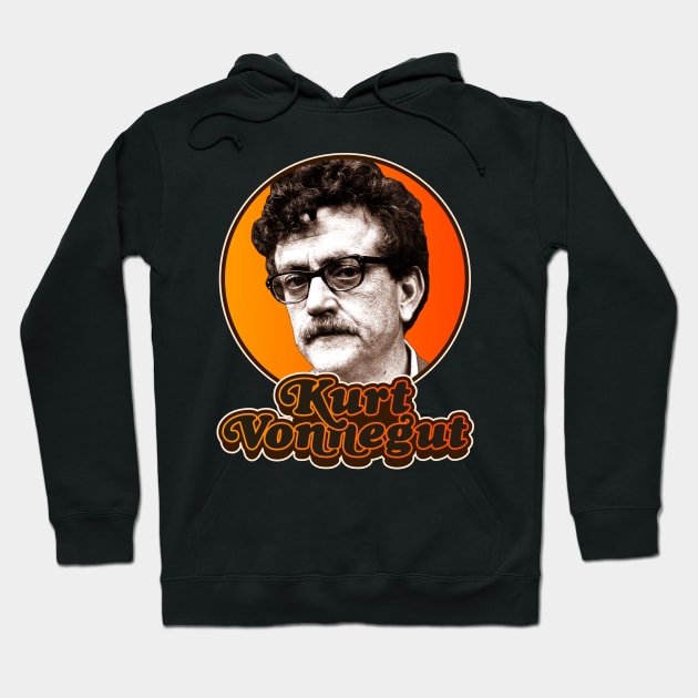 Retro Vonnegut Tribute Hoodie by darklordpug